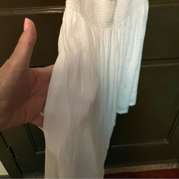 Aritzia Sunday Best Boho Off Shoulder Romantic Cottage Core Fairy Mini Dress - Picture 7 of 8